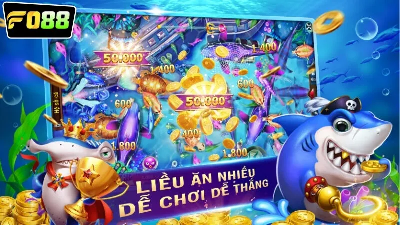 Mẹo chơi bắn cá FO88 giúp tiết kiệm đạn và tăng hiệu quả